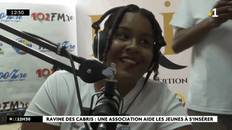 LRI, La Radio De lInsertion et de La Culture dans Le JT de Réunion La 1ère.